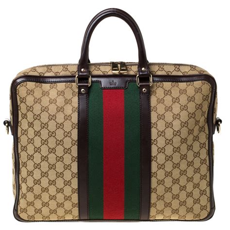 gucci briefcase strap|vintage Gucci briefcase bag.